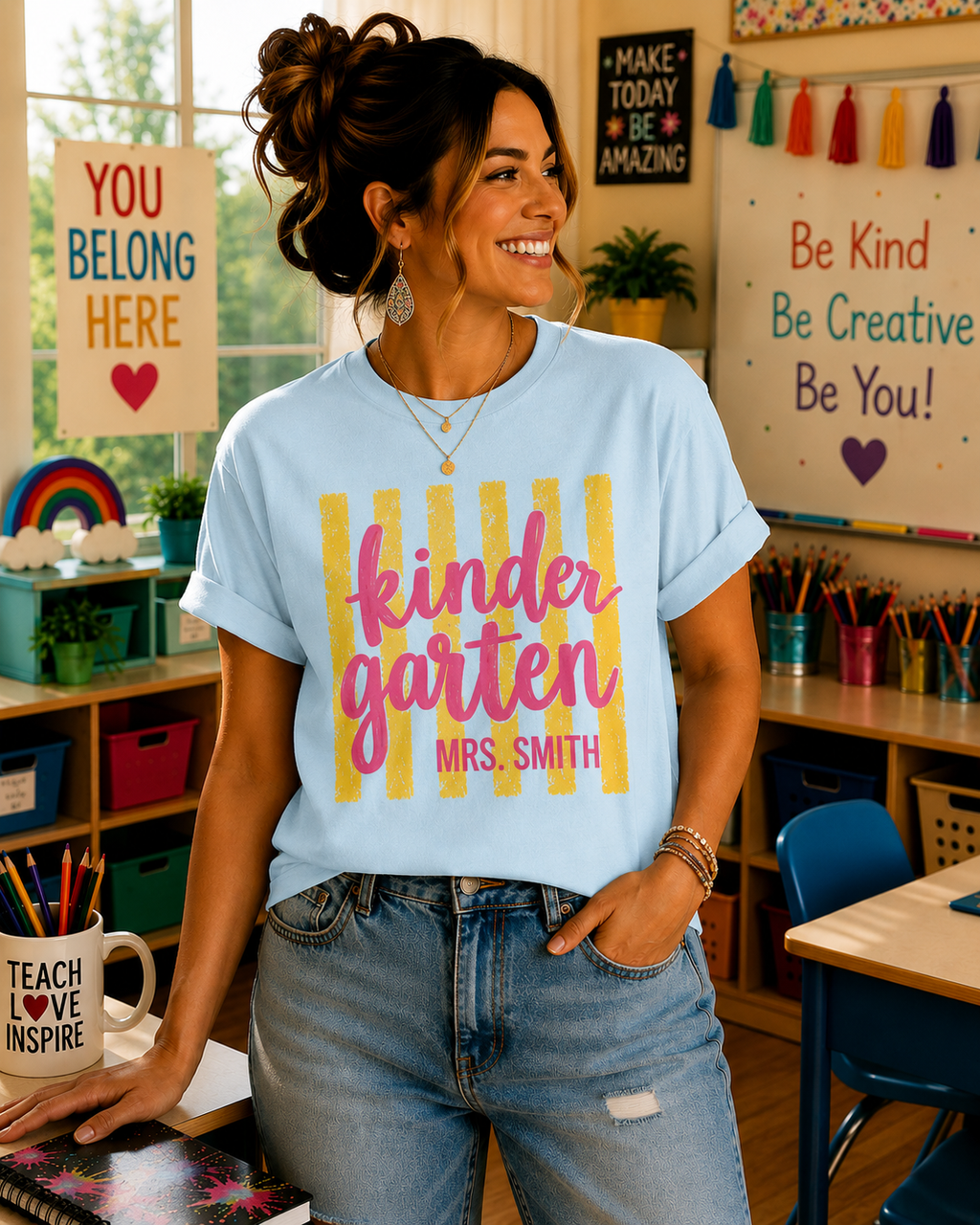Kindergarten Teacher Shirt | Cute Back to School Shirt