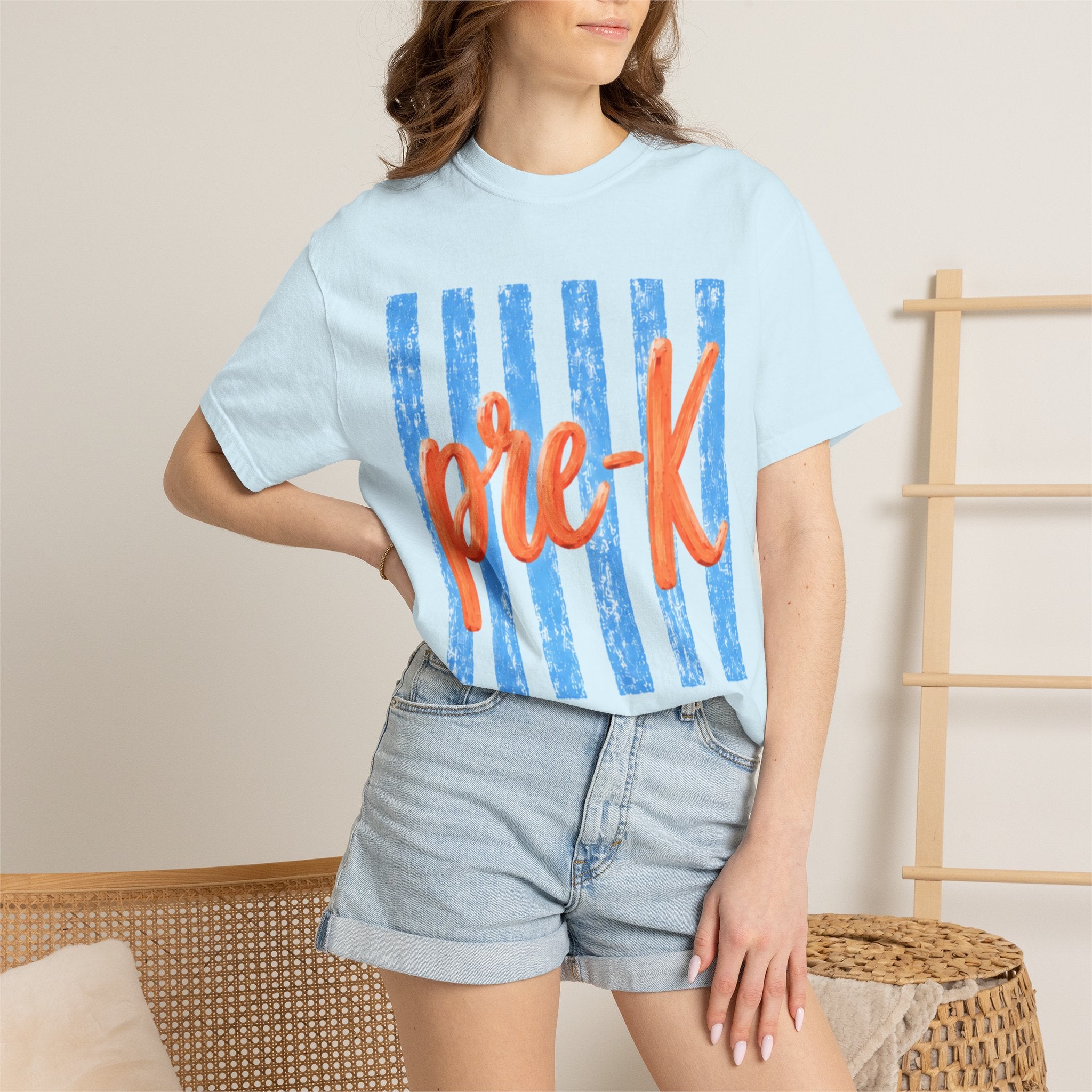 Pre-K Teacher Shirt | Pre K Grade Level Team Tee | Painted Script Back to School Shirt