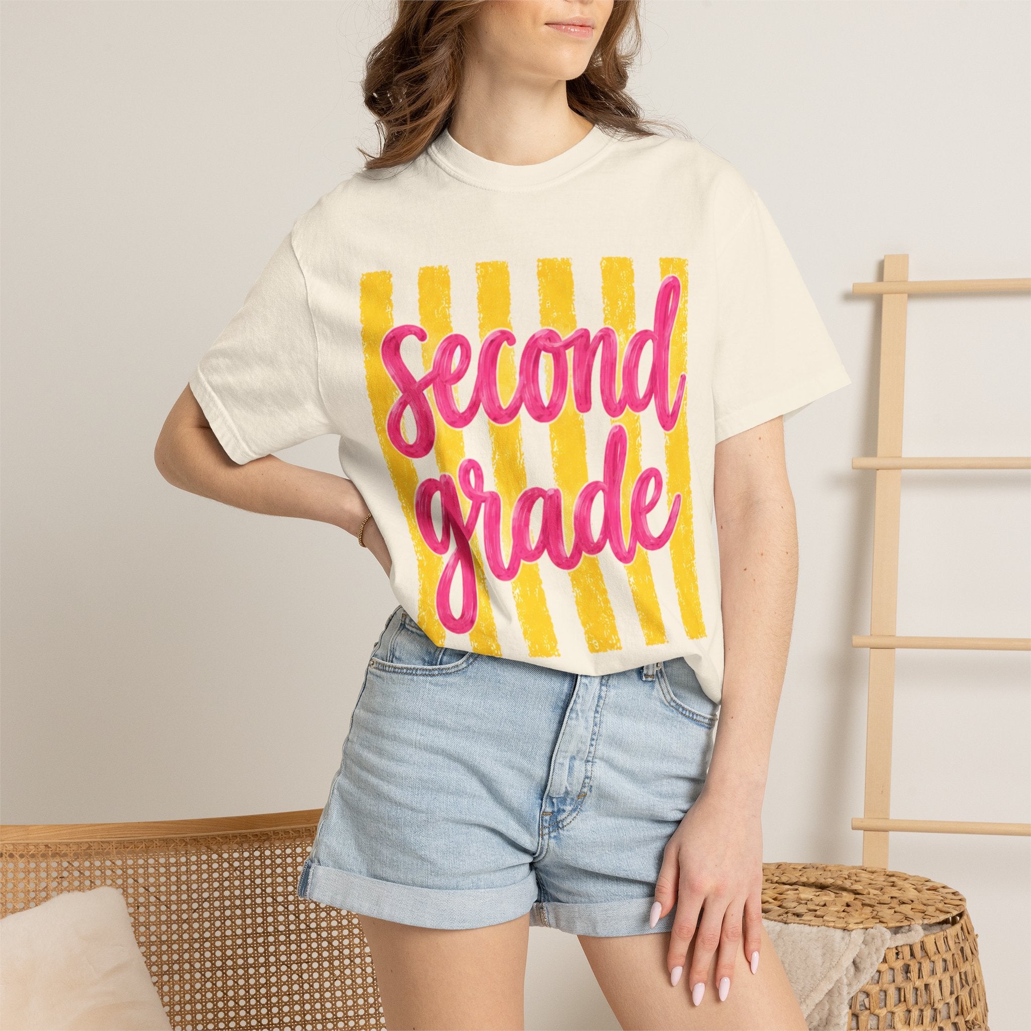 Second Grade Teacher Shirt | 2nd Grade Team Tee | Painted Script Back to School Shirt