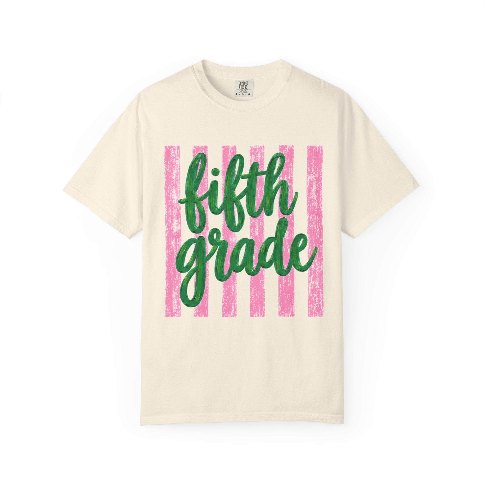 Fifth Grade Teacher Shirt | 5th Grade Team Tee | Painted Script Back to School Shirt