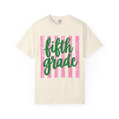 Fifth Grade Teacher Shirt | 5th Grade Team Tee | Painted Script Back to School Shirt