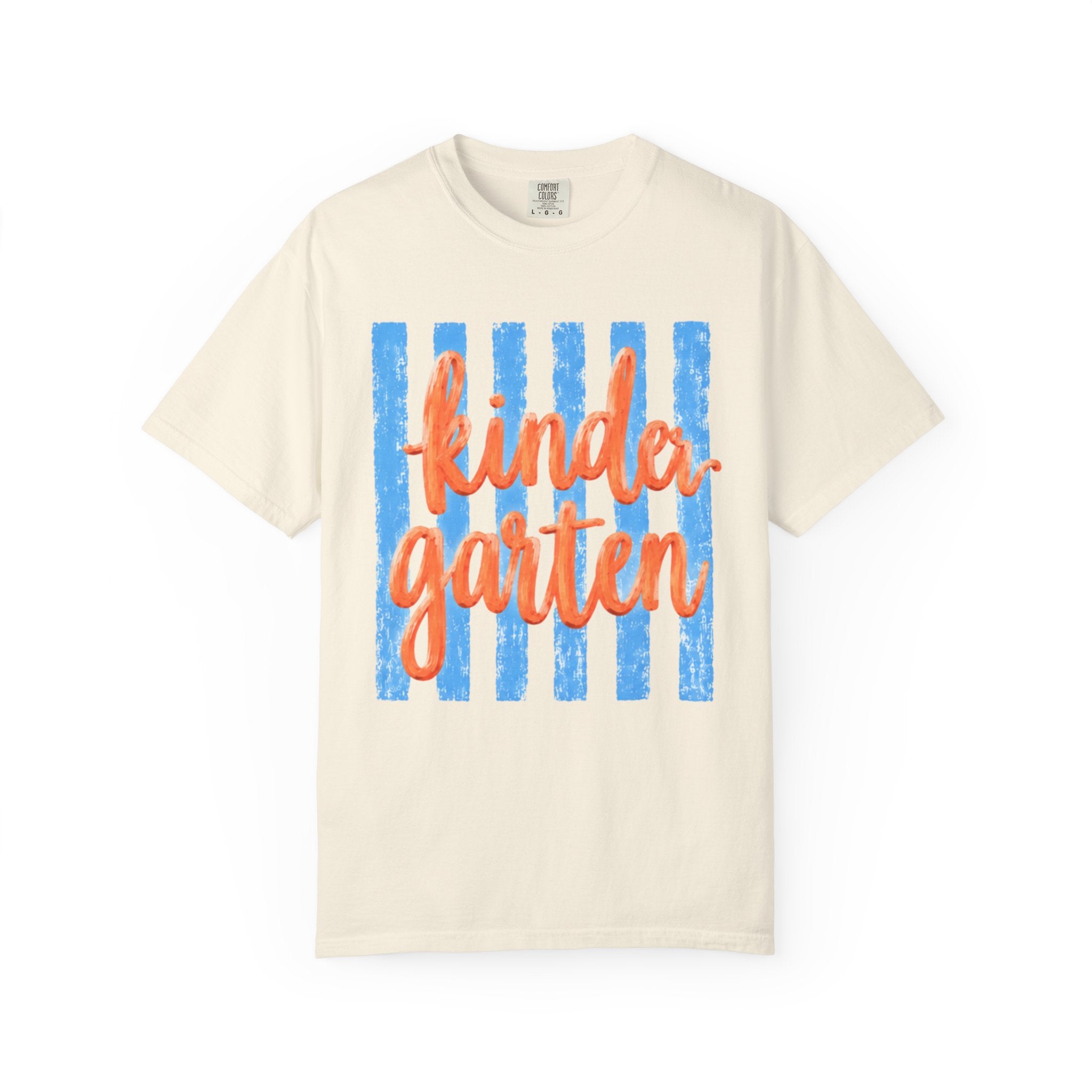Kindergarten Teacher Shirt | Kinder Grade Level Team Tee | Painted Script Back to School Shirt