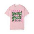 Personalized Second Grade Teacher Shirt | 2nd Grade Team Tee | Painted Script Back to School Shirt
