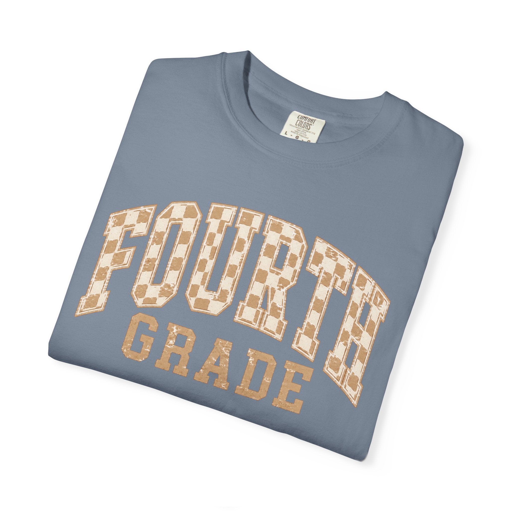 Fourth Grade Teacher Shirt | Retro Leopard Teacher Tee