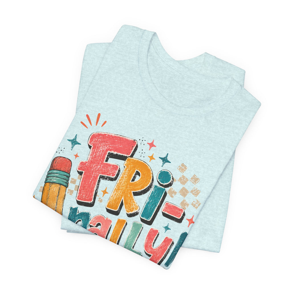 Fri-Nally Teacher Shirt | Retro Friday Teacher Tee