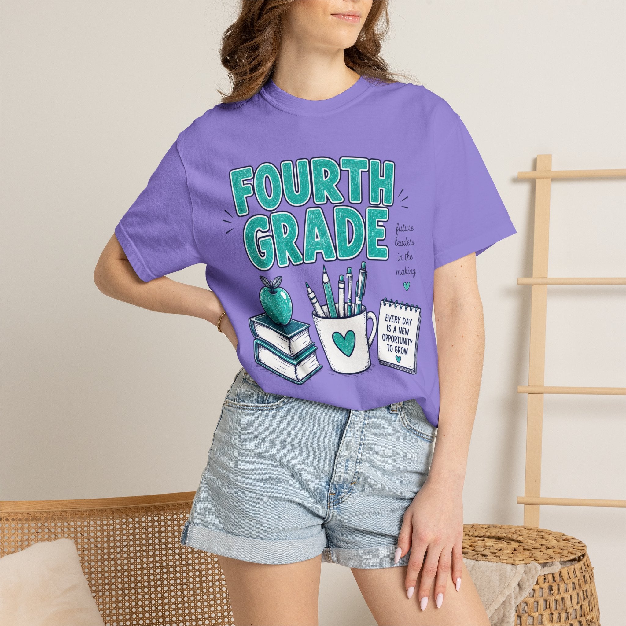 Fourth Grade Teacher Shirt | Cute Back to School Shirt