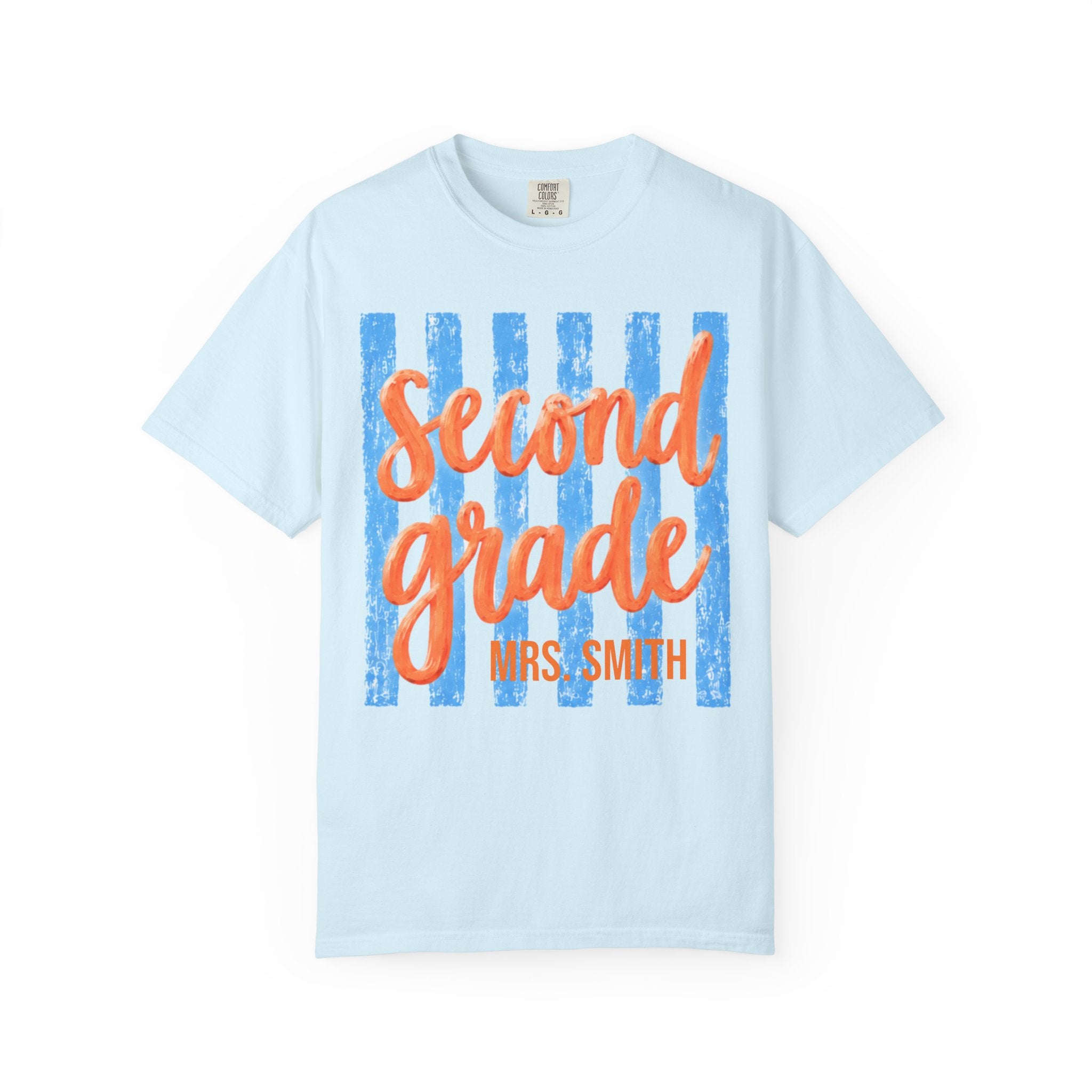 Personalized Second Grade Teacher Shirt | 2nd Grade Team Tee | Painted Script Back to School Shirt