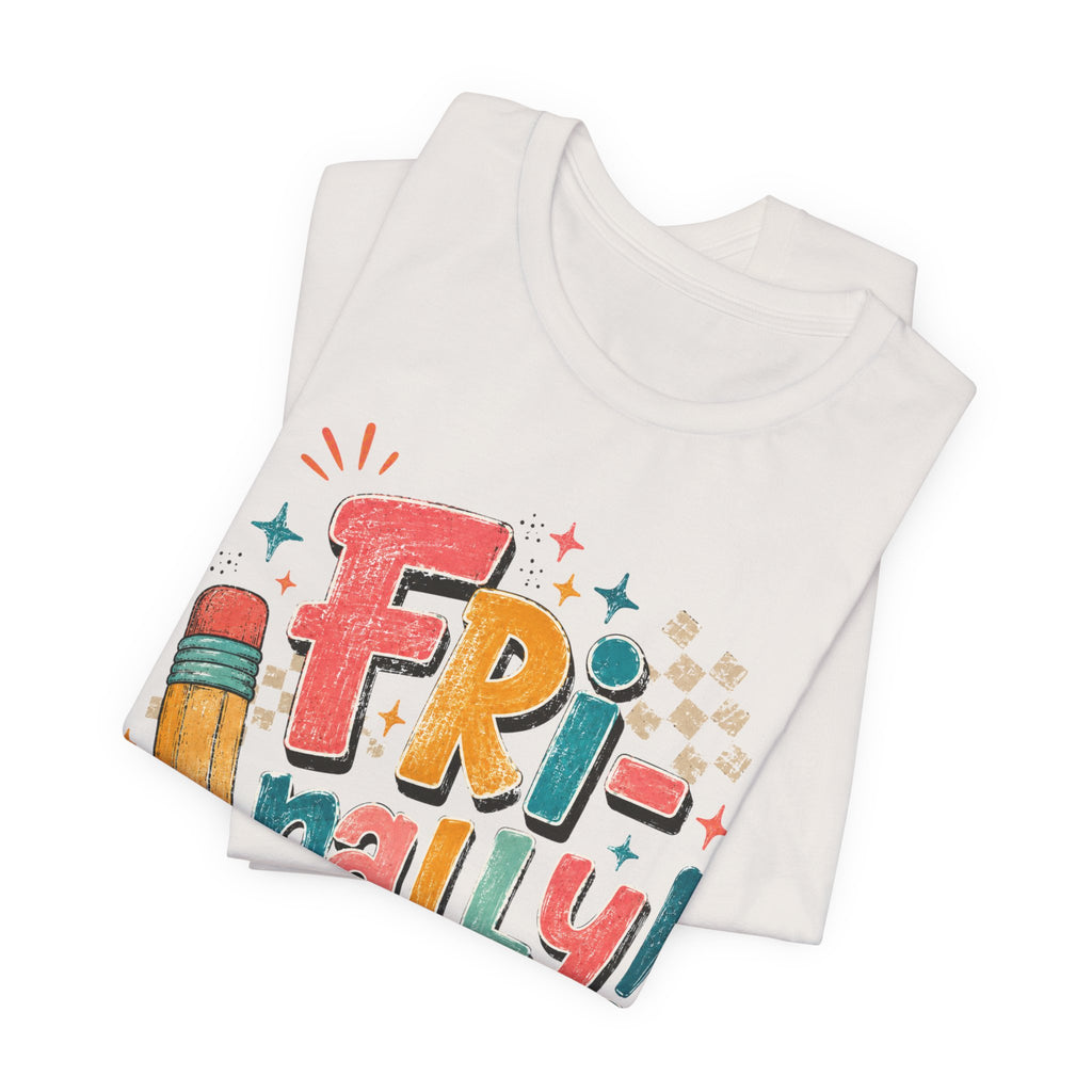 Fri-Nally Teacher Shirt | Retro Friday Teacher Tee