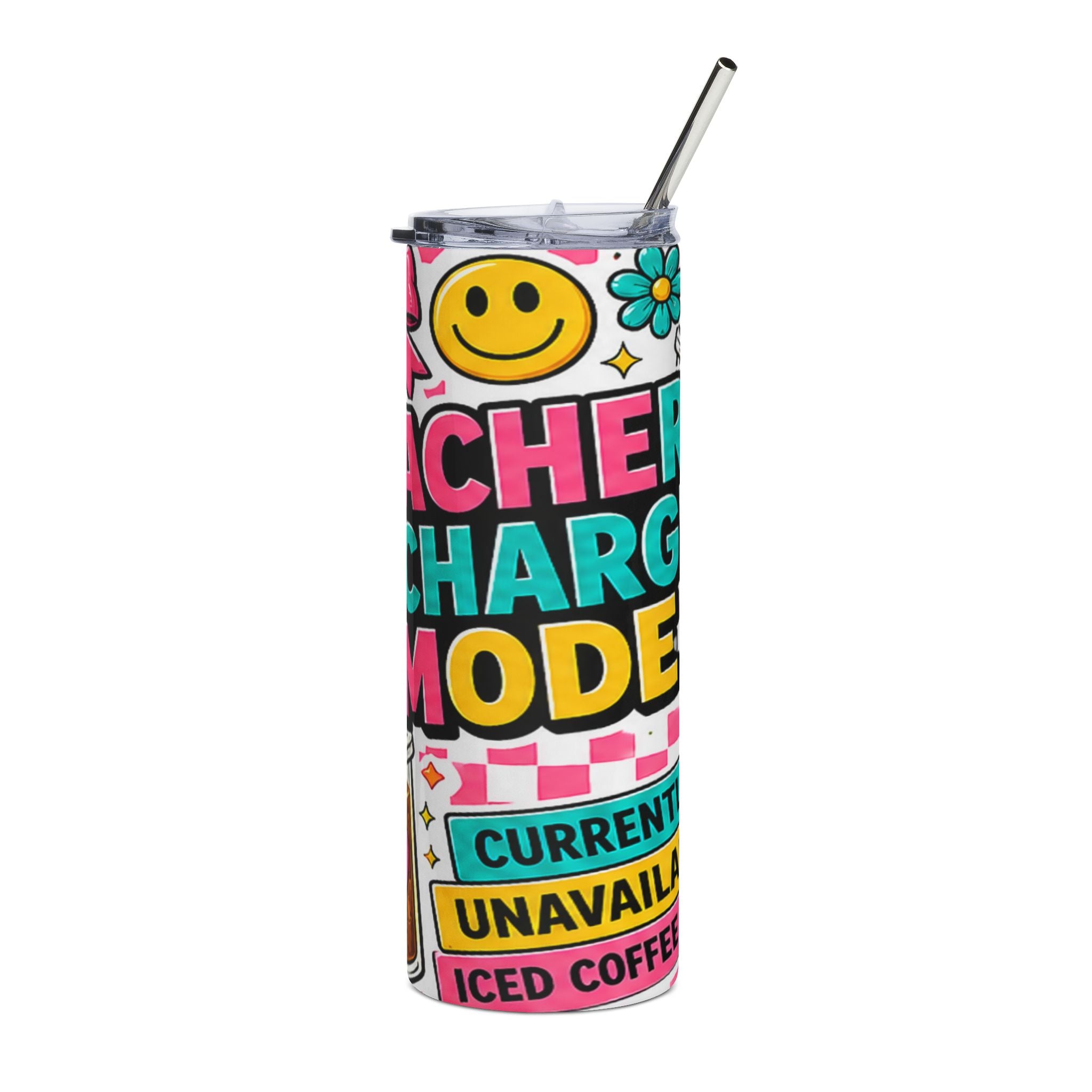 Teacher Recharge mode Stainless Steel Tumbler, 20oz