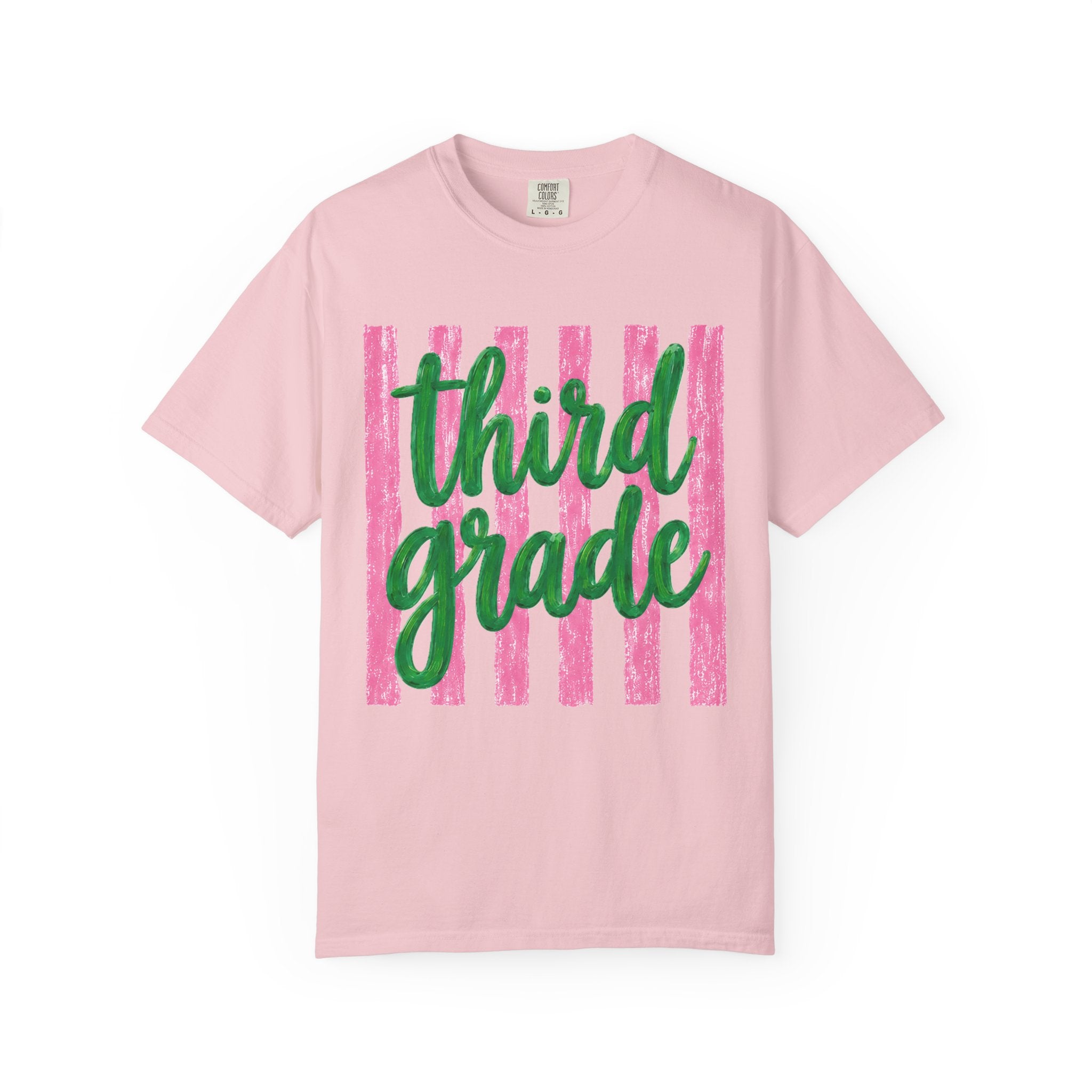 Third Grade Teacher Shirt | 3rd Grade Team Tee | Painted Script Back to School Shirt
