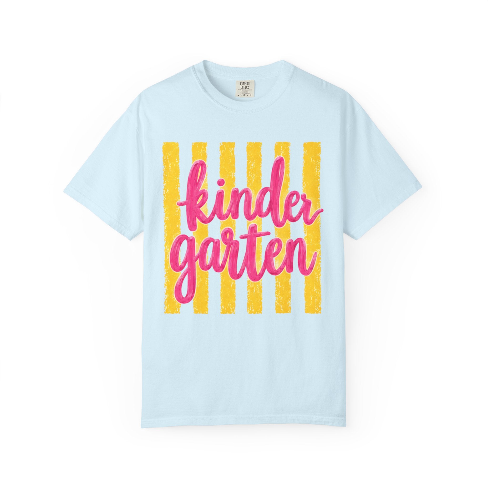 Kindergarten Teacher Shirt | Kinder Grade Level Team Tee | Painted Script Back to School Shirt