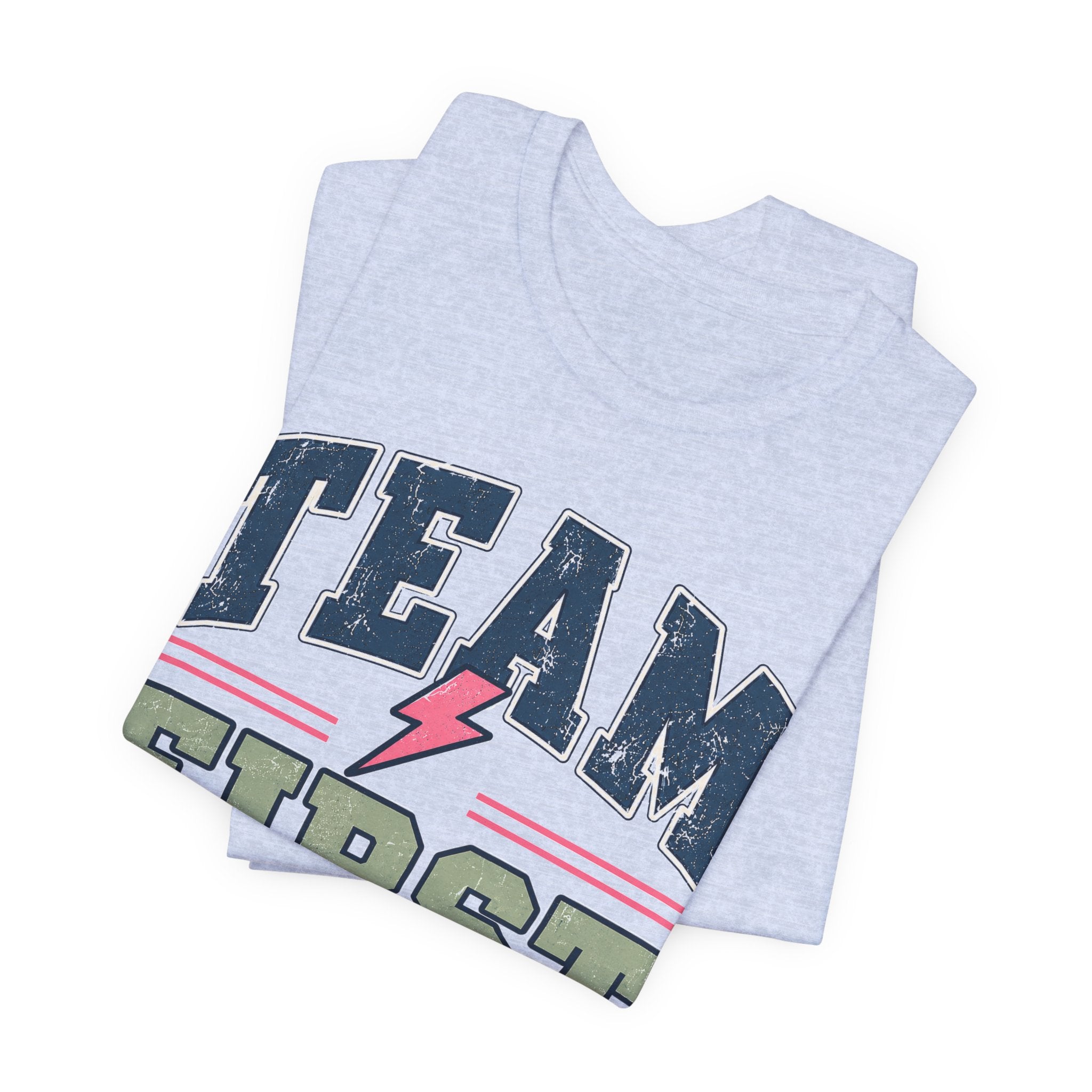 First Grade Varsity Teacher Shirt | Custom Teacher Tee | Back to School Teacher Gift | Bella+Canvas 3001 Graphic T-Shirt