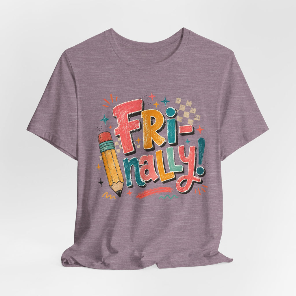Fri-Nally Teacher Shirt | Retro Friday Teacher Tee
