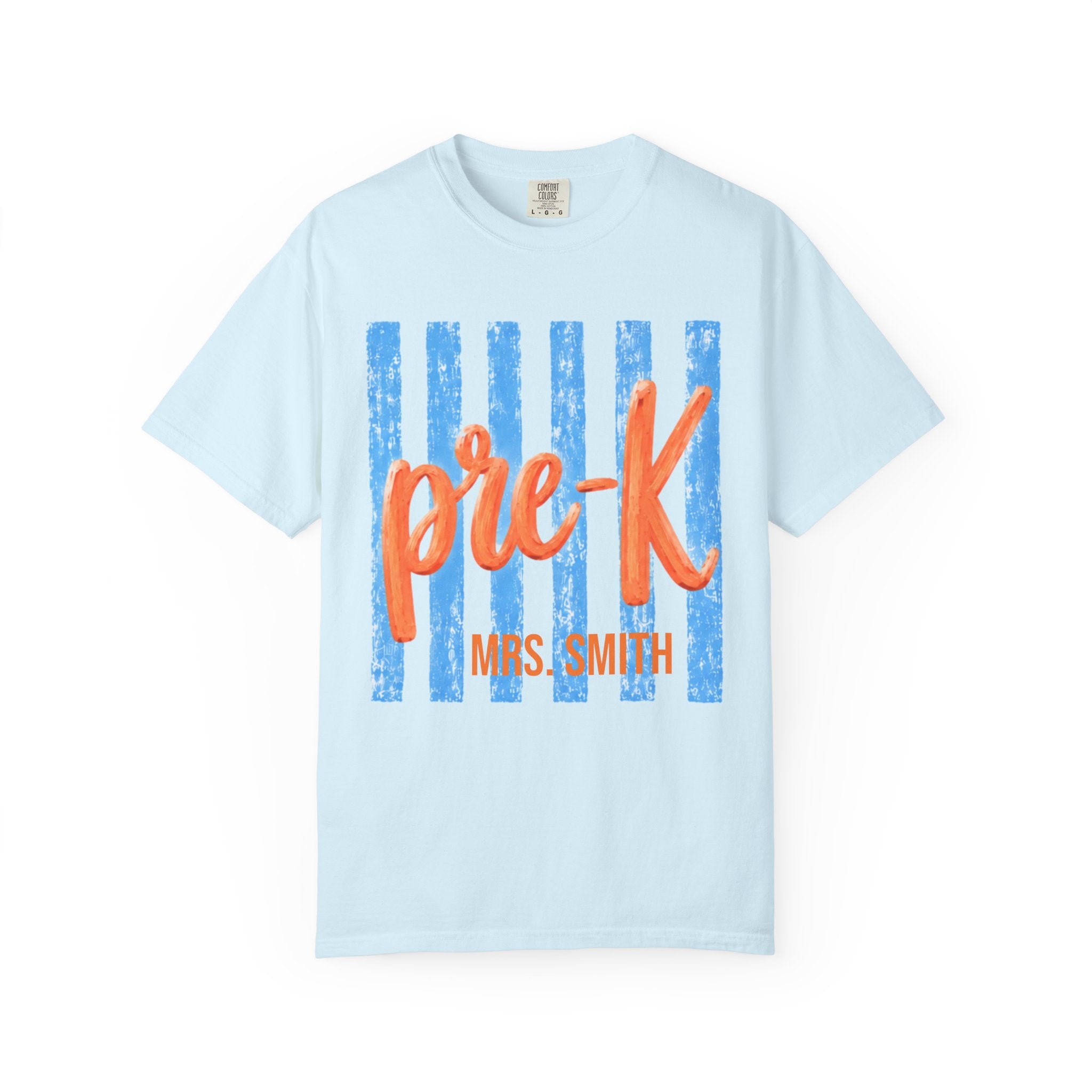 Personalized Pre-K Teacher Shirt | Pre K Grade Level Team Tee | Painted Script Back to School Shirt