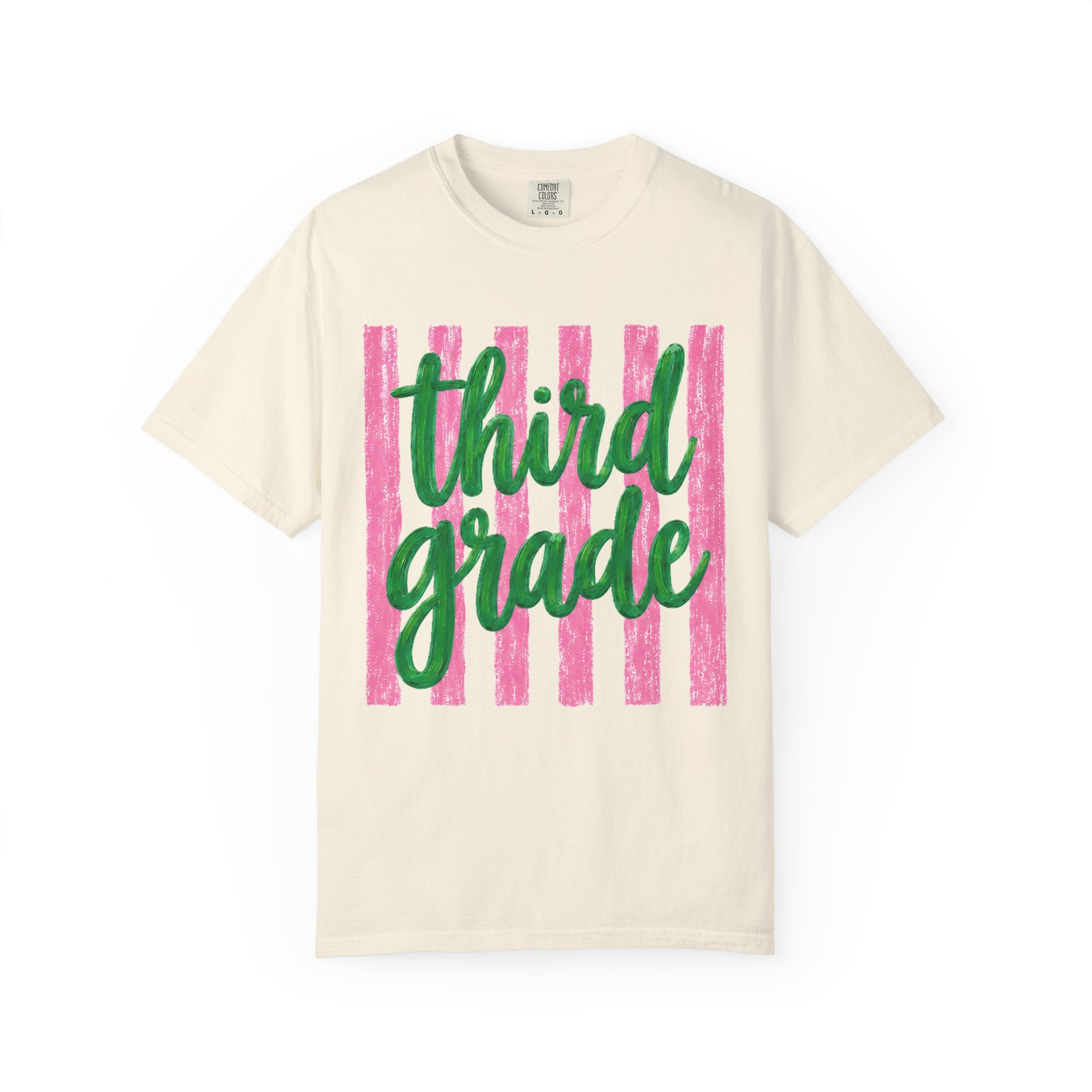 Third Grade Teacher Shirt | 3rd Grade Team Tee | Painted Script Back to School Shirt