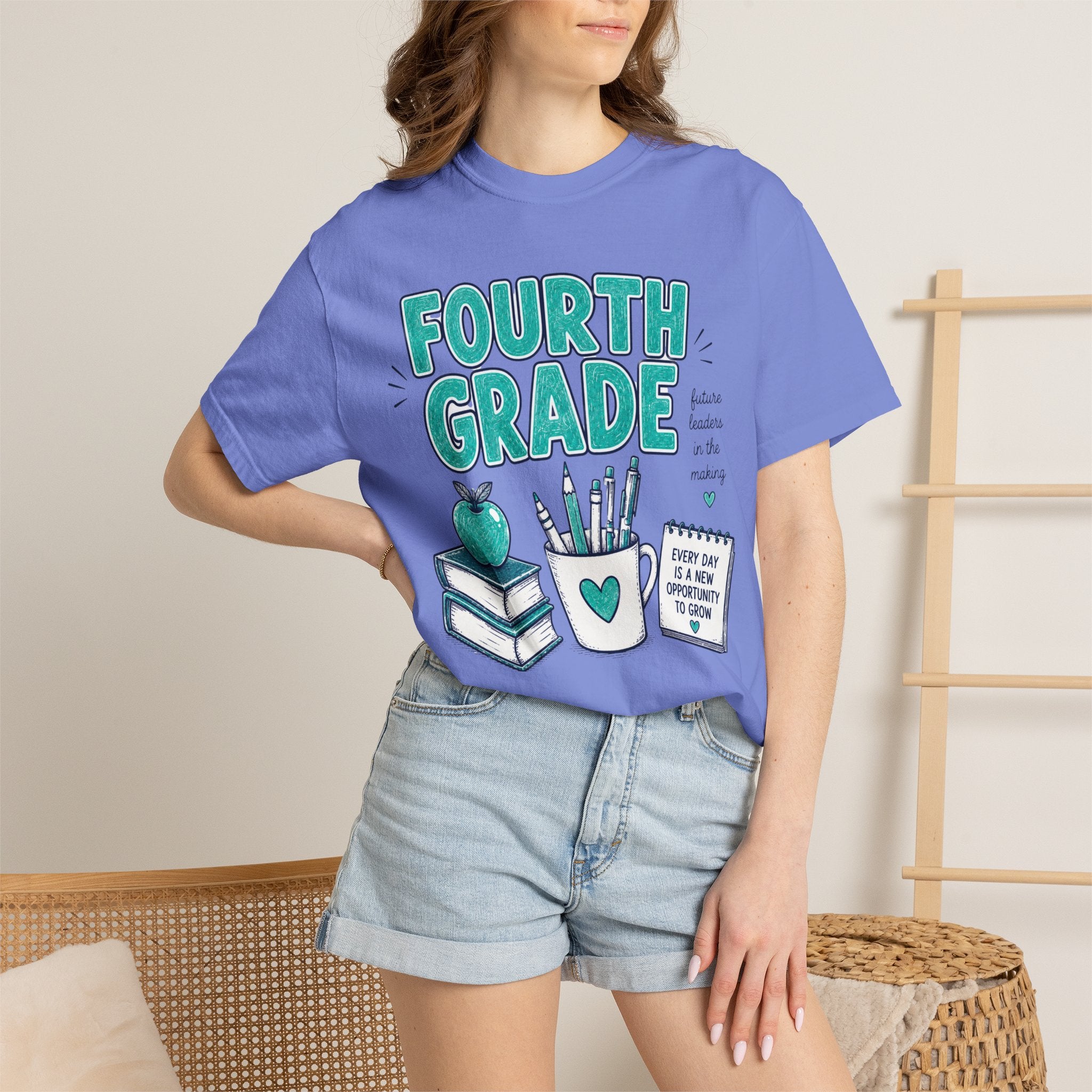Fourth Grade Teacher Shirt | Cute Back to School Shirt