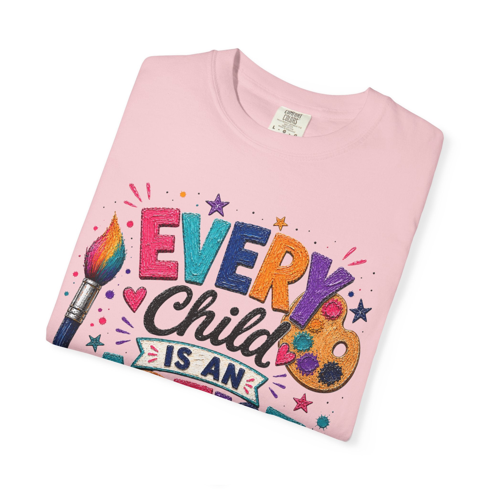 Every Child Is an Artist Shirt | Art Teacher Shirt | Elementary Art Teacher Gift | Inspirational Teacher Tee | Creative Classroom Shirt | Back to School Teacher Gift