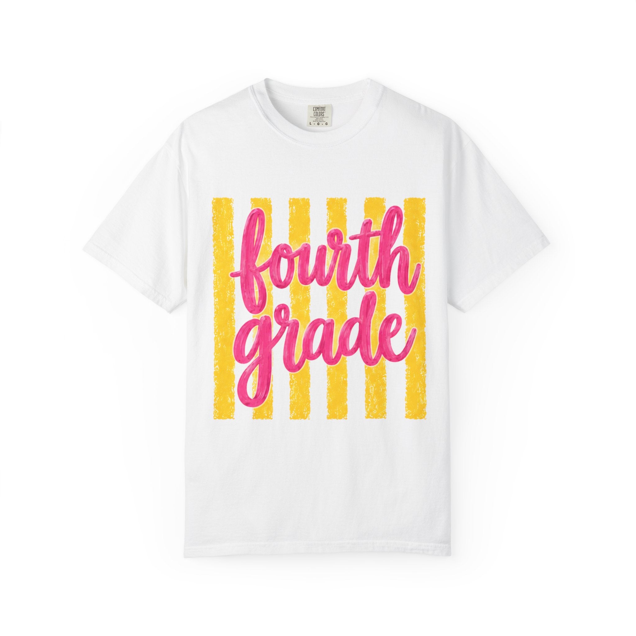 Fourth Grade Teacher Shirt | 4th Grade Team Tee | Painted Script Back to School Shirt