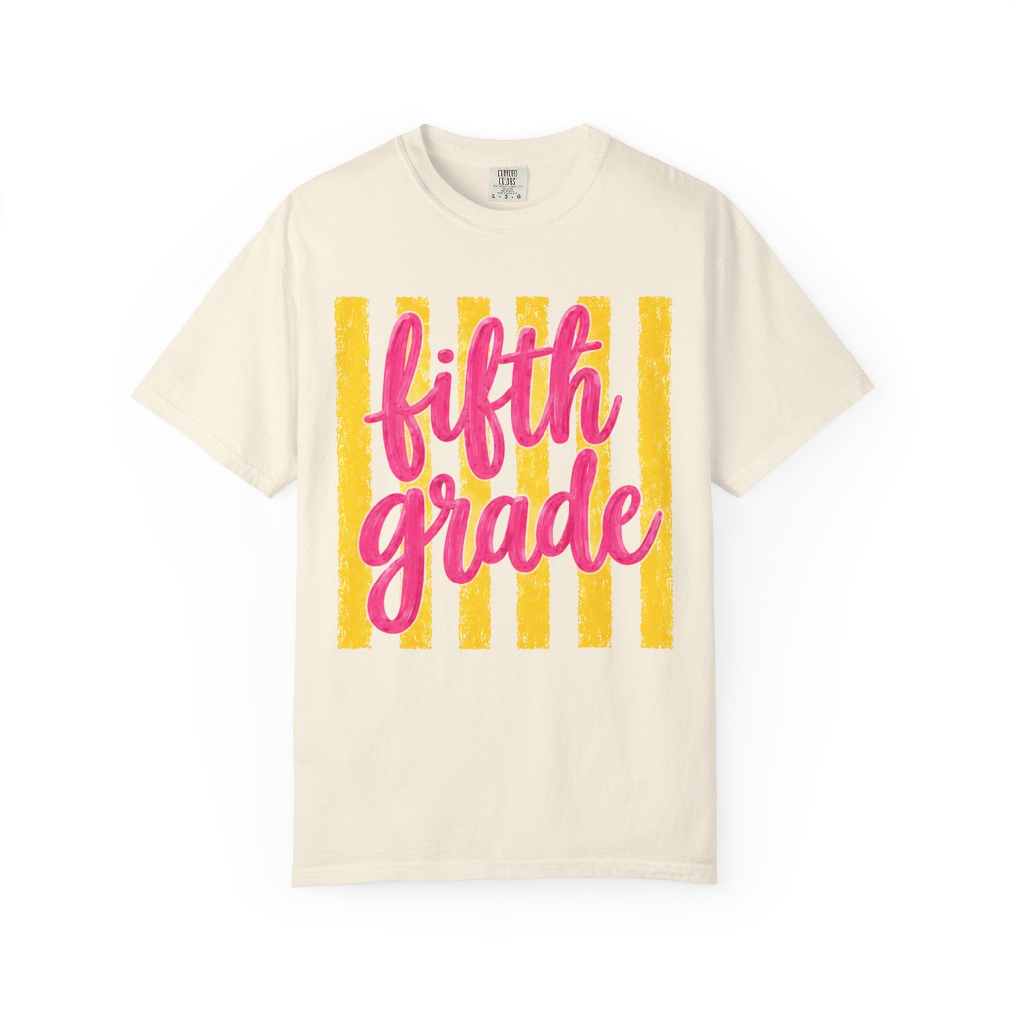 Fifth Grade Teacher Shirt | 5th Grade Team Tee | Painted Script Back to School Shirt