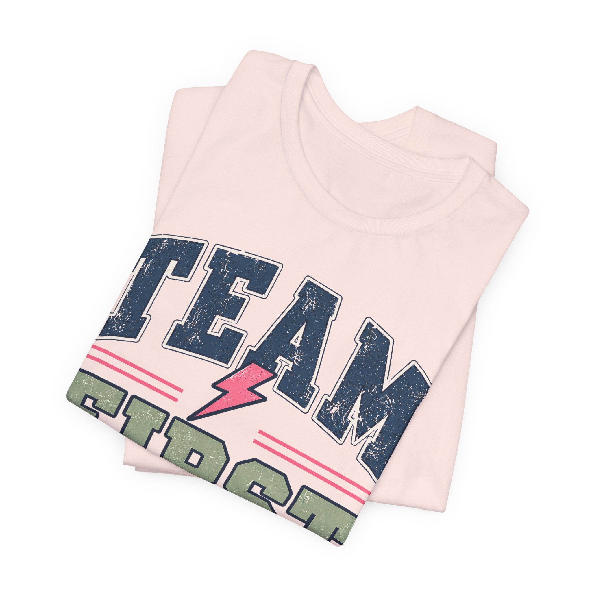 First Grade Varsity Teacher Shirt | Custom Teacher Tee | Back to School Teacher Gift | Bella+Canvas 3001 Graphic T-Shirt