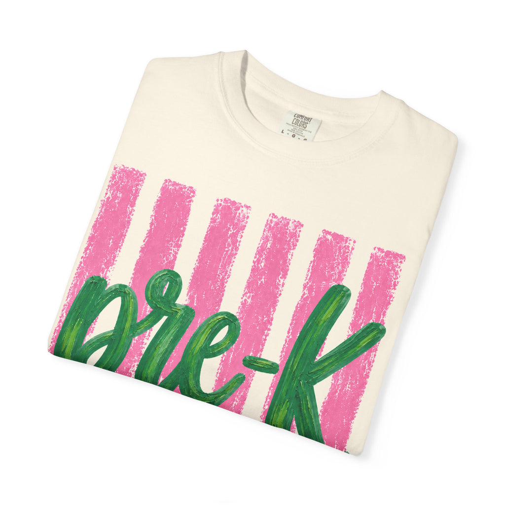 Personalized Pre-K Teacher Shirt | Pre K Grade Level Team Tee | Painted Script Back to School Shirt
