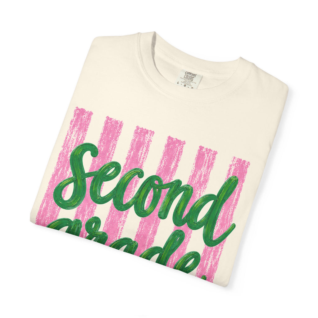 Personalized Second Grade Teacher Shirt | 2nd Grade Team Tee | Painted Script Back to School Shirt