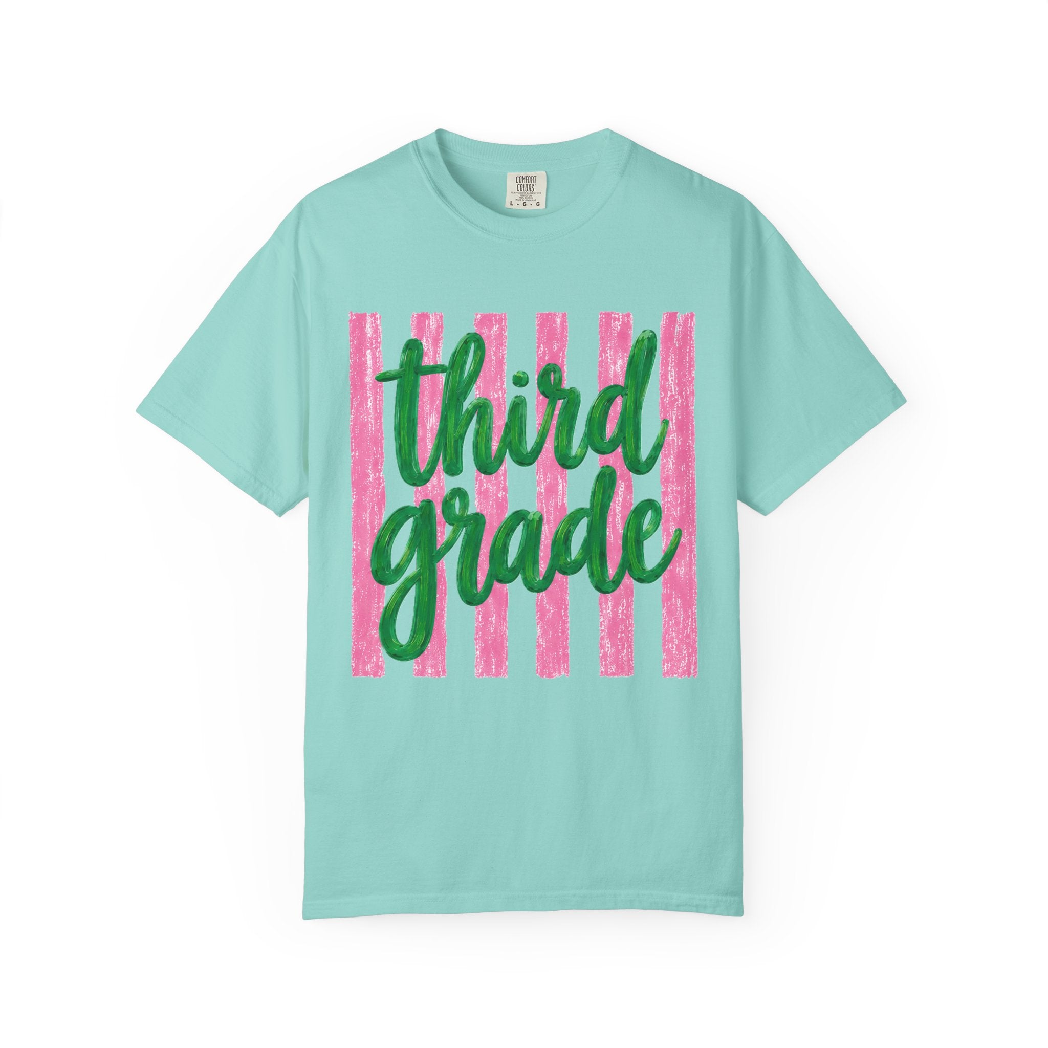 Third Grade Teacher Shirt | 3rd Grade Team Tee | Painted Script Back to School Shirt