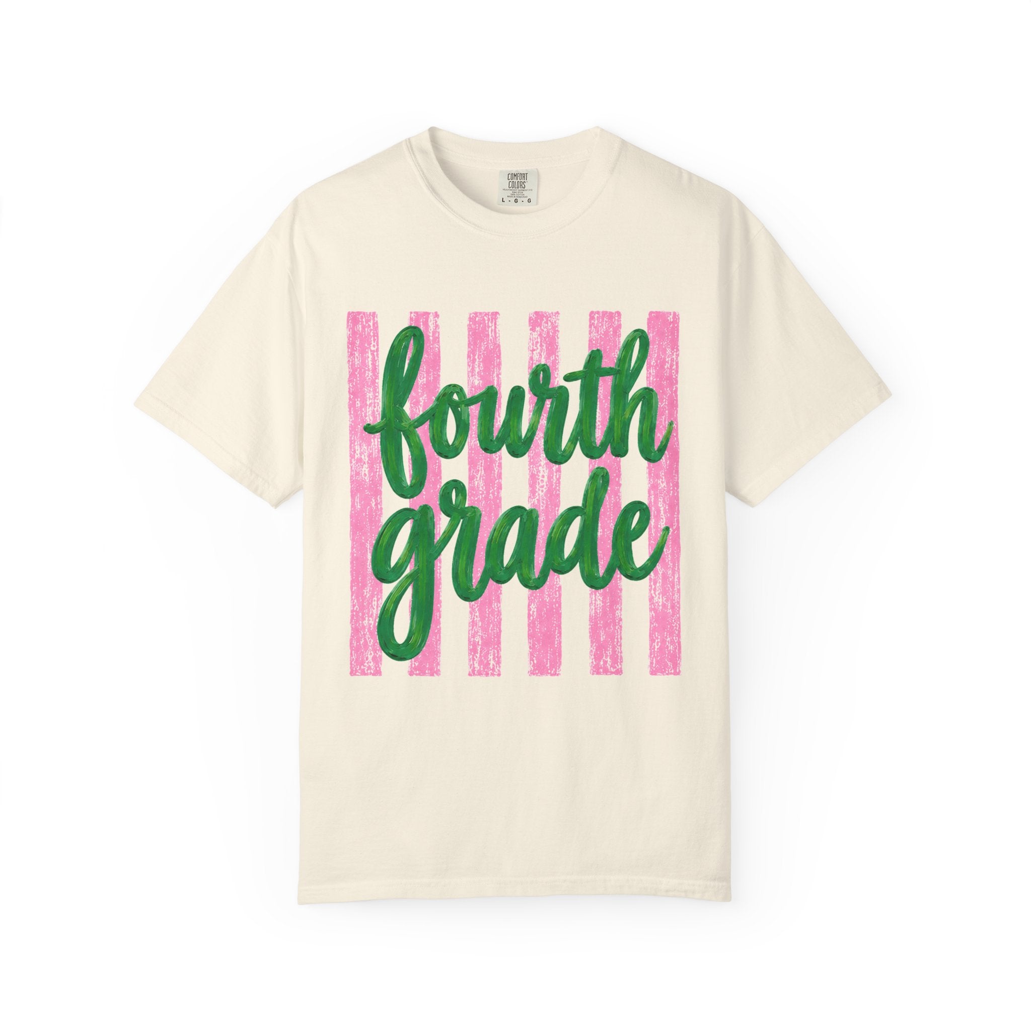 Fourth Grade Teacher Shirt | 4th Grade Team Tee | Painted Script Back to School Shirt