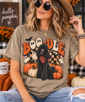 BOO-dle Halloween Poodle Tee | Spooky Poodle Graphic Shirt