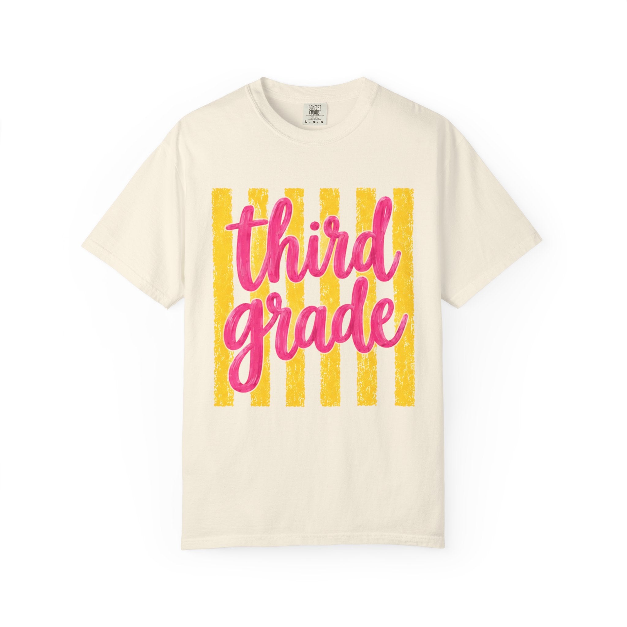 Third Grade Teacher Shirt | 3rd Grade Team Tee | Painted Script Back to School Shirt