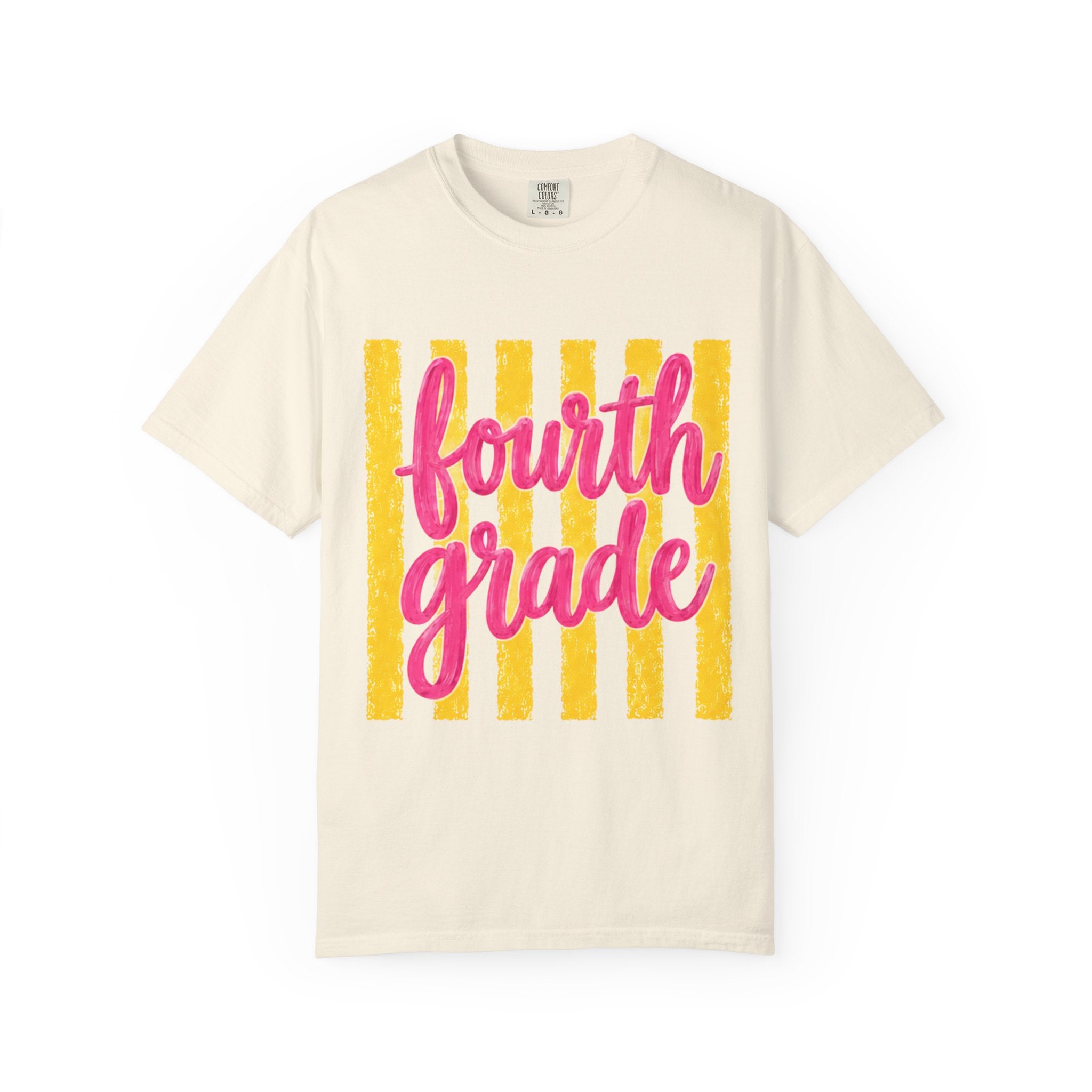 Fourth Grade Teacher Shirt | 4th Grade Team Tee | Painted Script Back to School Shirt