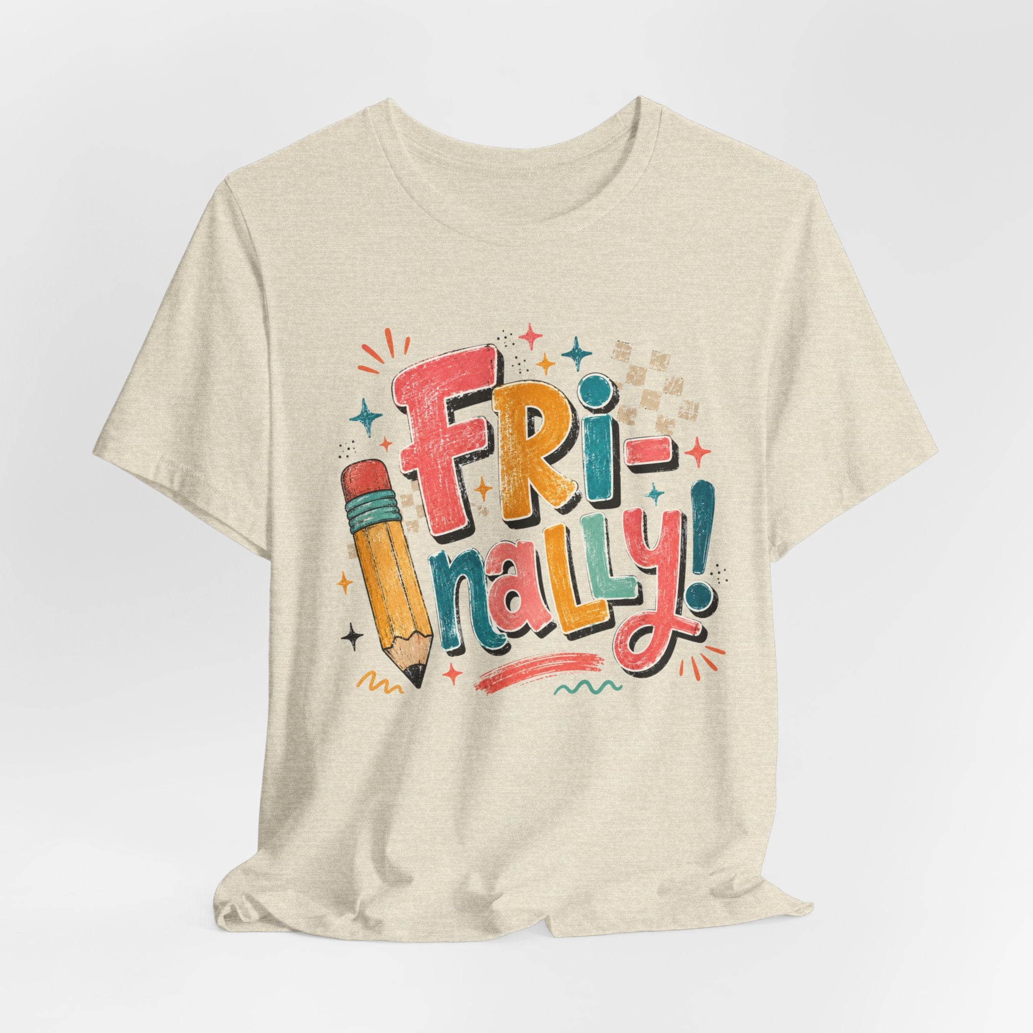 Fri-Nally Teacher Shirt | Retro Friday Teacher Tee