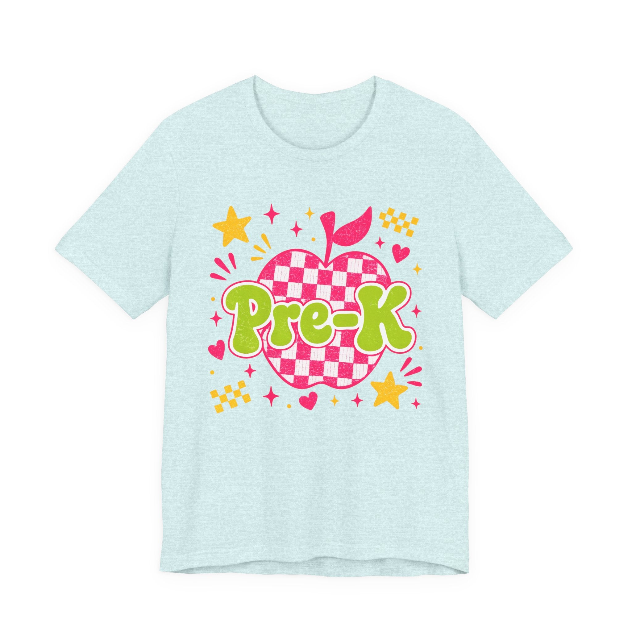 Retro Pre-K Teacher Shirt | Cute Checkerboard Teacher Tee | Back to School