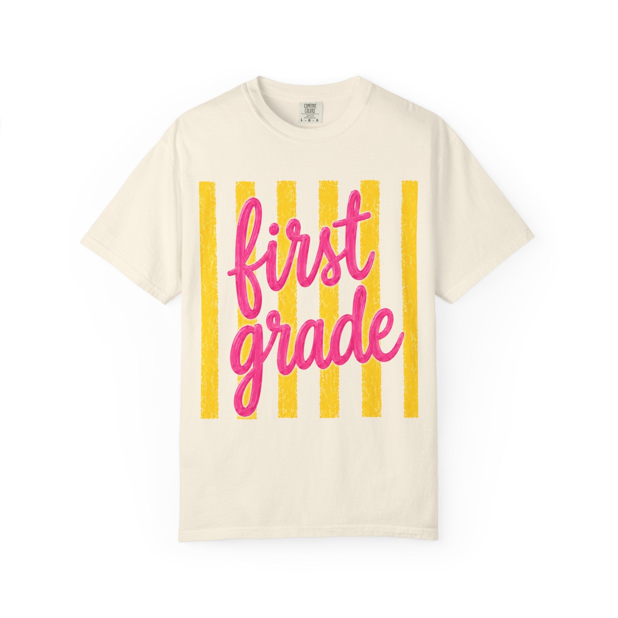 First Grade Teacher Shirt | 1st Grade Team Tee | Painted Script Back to School Shirt
