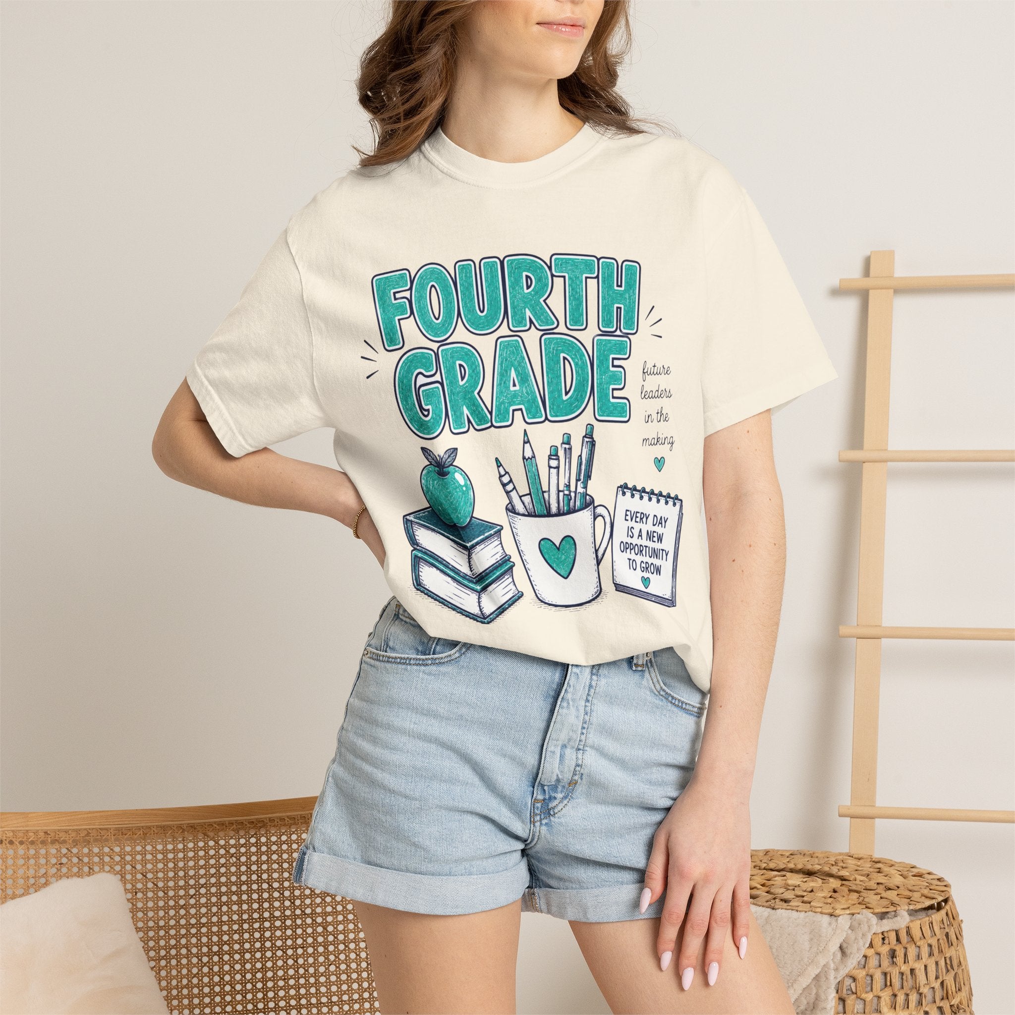 Fourth Grade Teacher Shirt | Cute Back to School Shirt