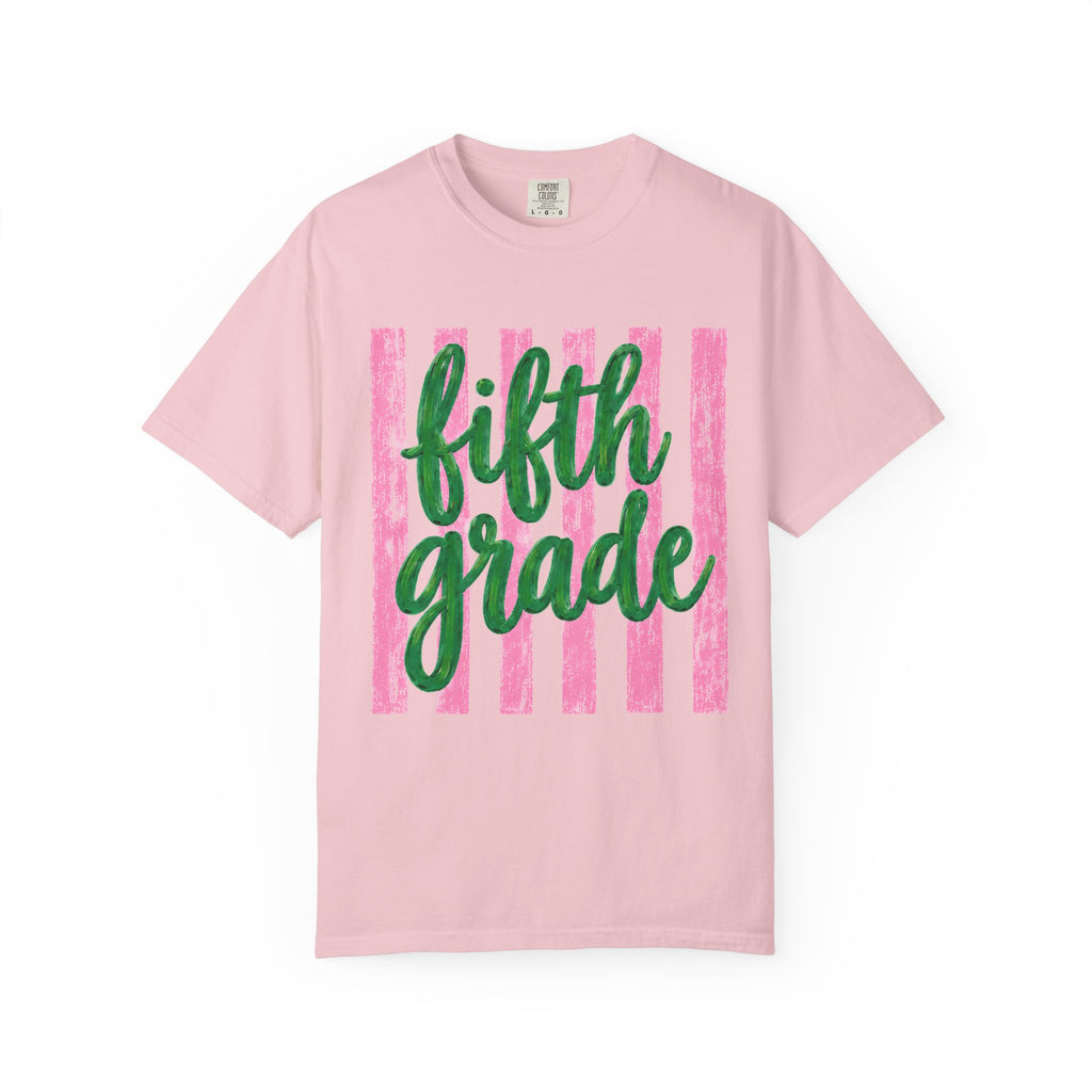 Fifth Grade Teacher Shirt | 5th Grade Team Tee | Painted Script Back to School Shirt