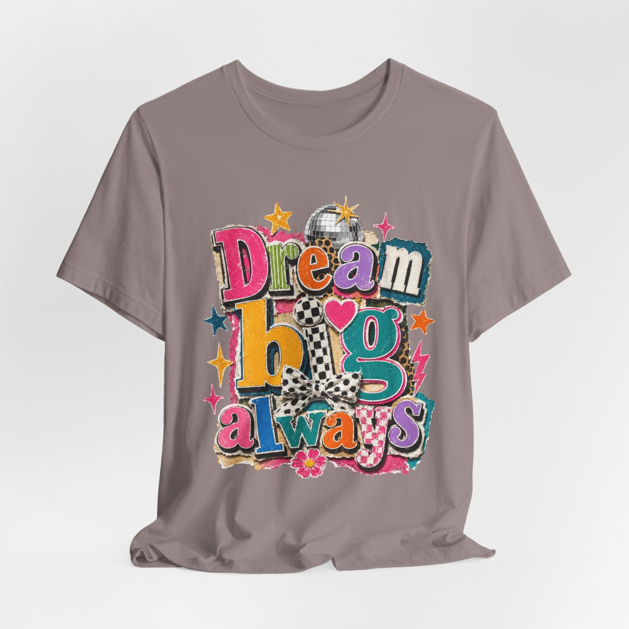 Dream Big Always Teacher Shirt | Retro Inspirational Teacher Tee | Positive Educator Apparel