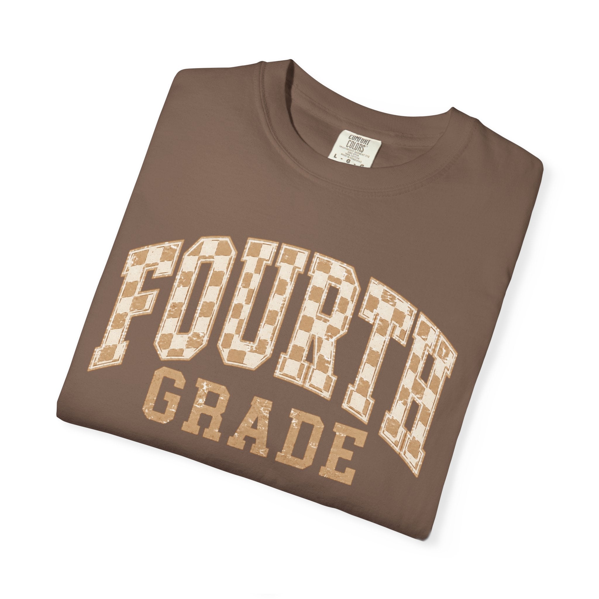 Fourth Grade Teacher Shirt | Retro Leopard Teacher Tee