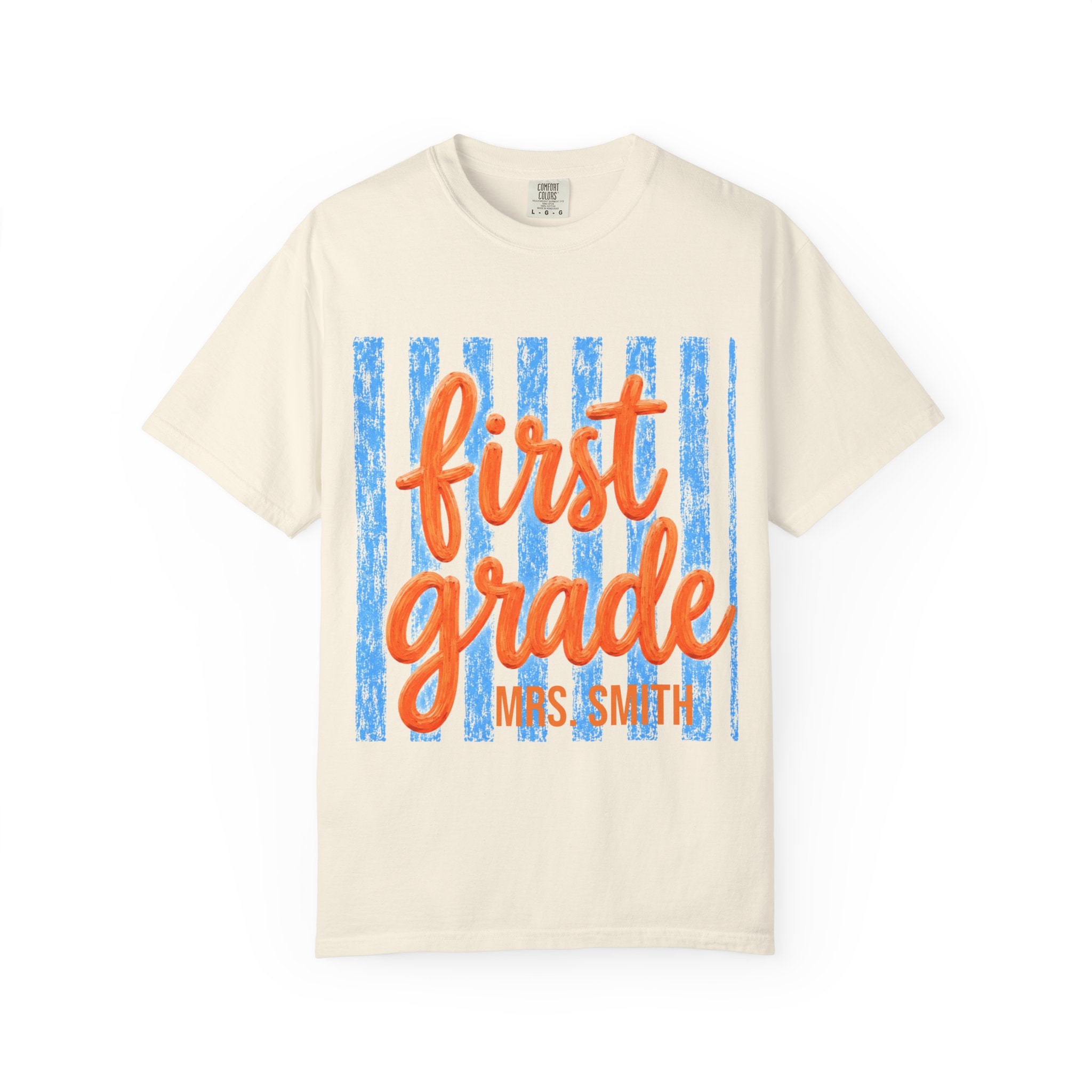 Personalized First Grade Teacher Shirt | 1st Grade Team Tee | Painted Script Back to School Shirt
