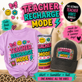 Teacher Recharge Mode Curated Set | Shirt + Tumbler + Hat