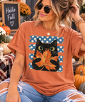 Fall Feline • Comfort Colors Tee