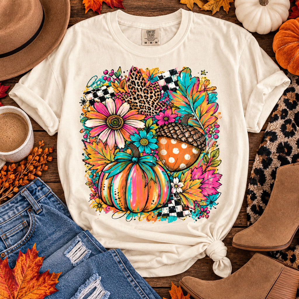 Funky Fall • Comfort Colors Tee