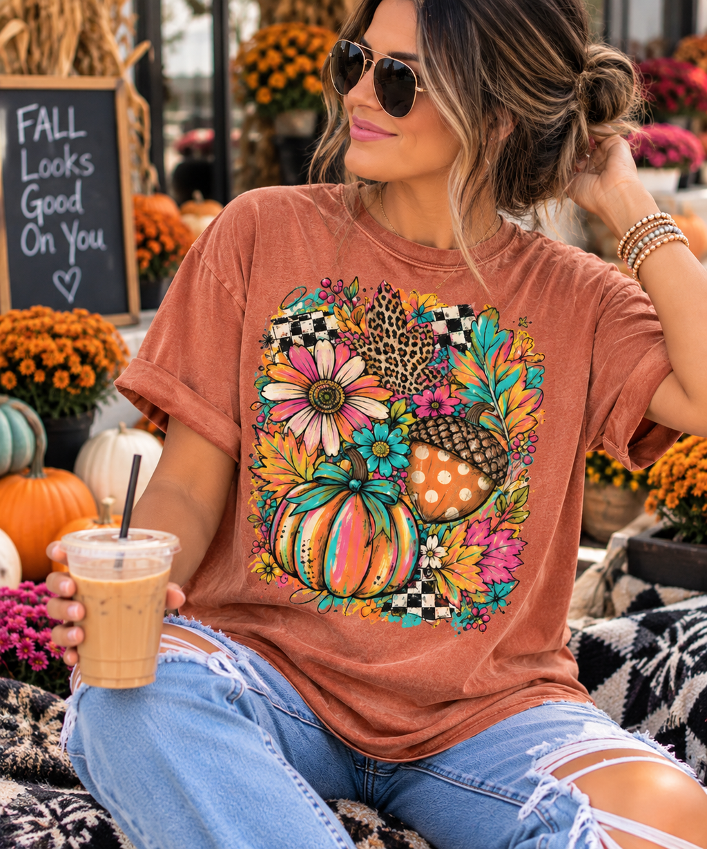Funky Fall • Comfort Colors Tee