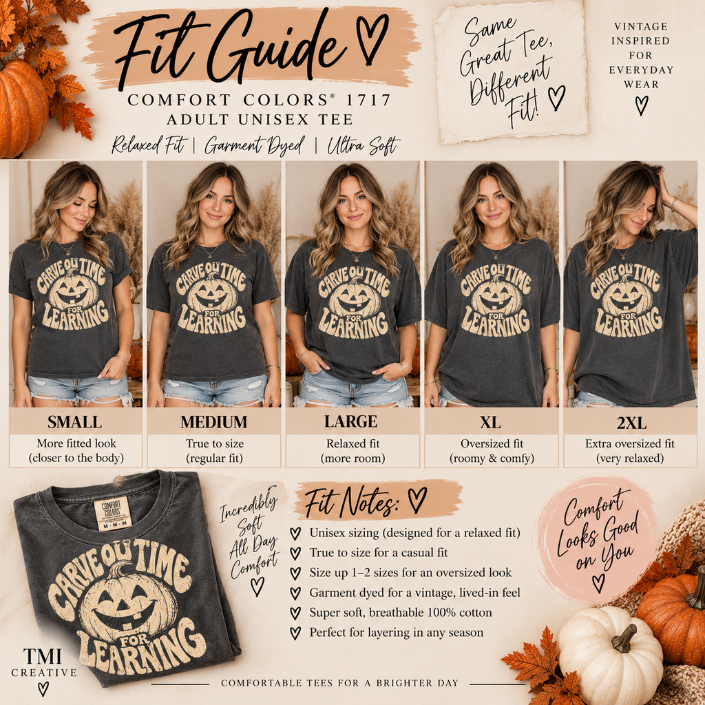 Carve Out Time for Learning – Fall Teacher Shirt