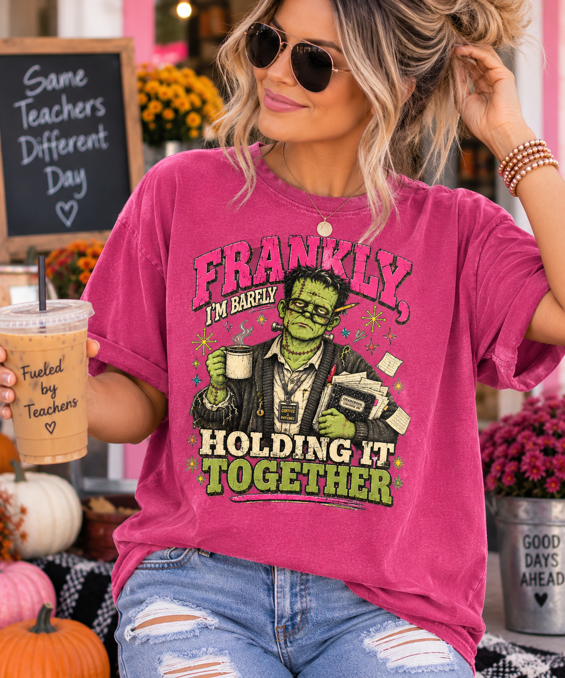 Frankly, I’m Barely Holding It Together • Comfort Colors Tee