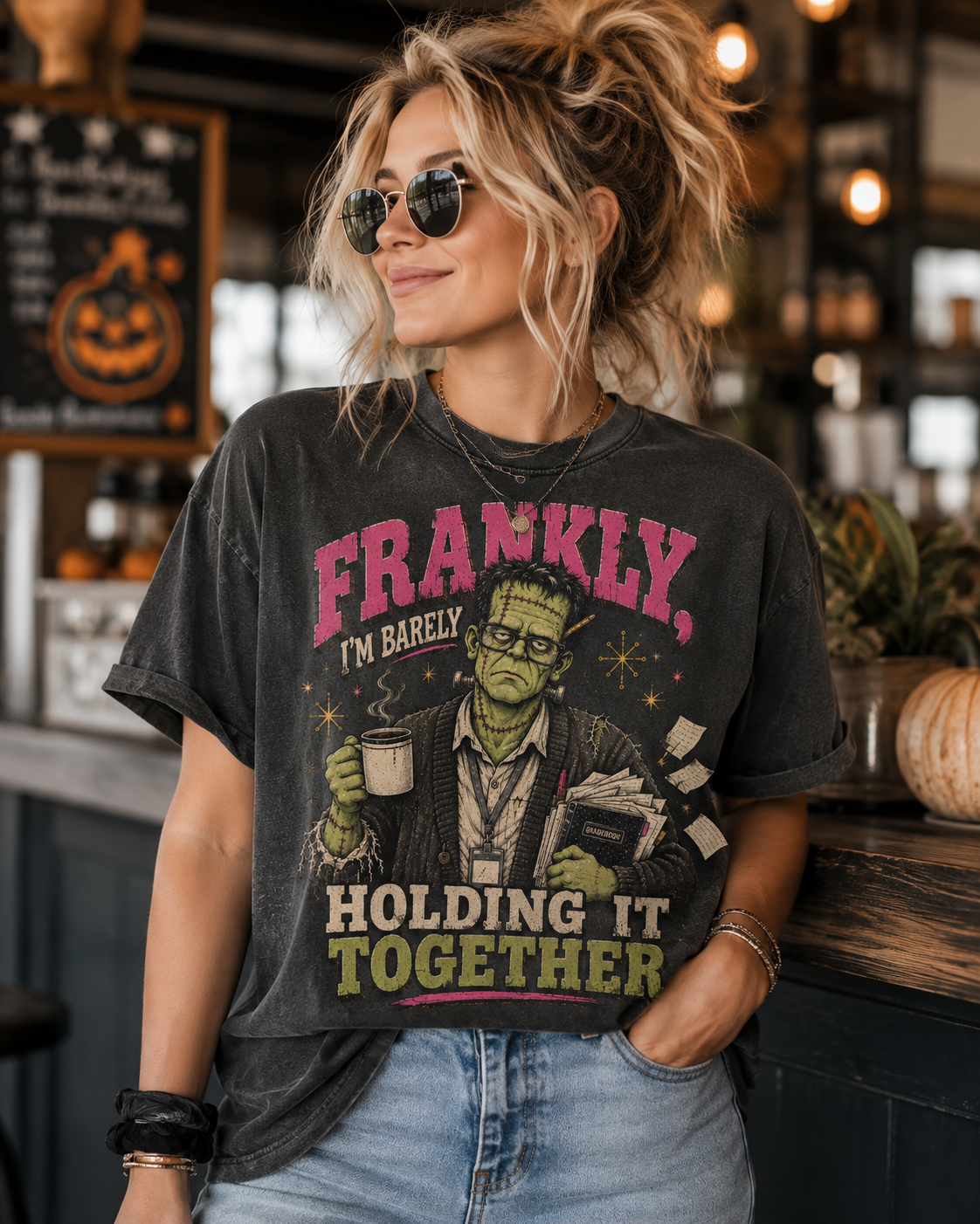 Frankly, I’m Barely Holding It Together • Comfort Colors Tee