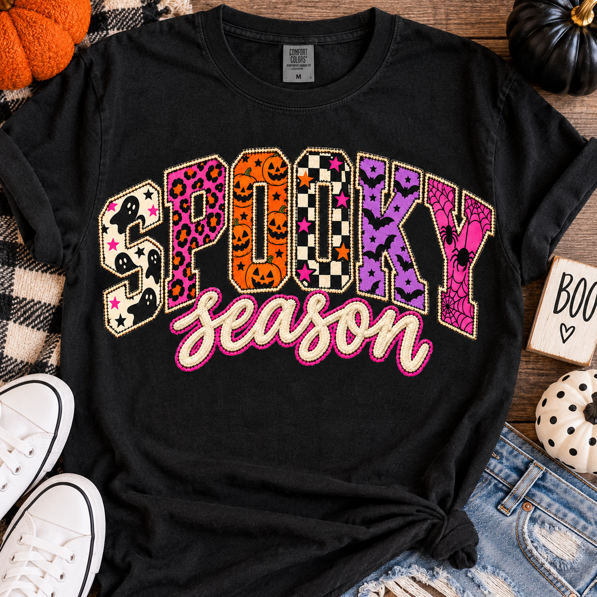 Spooky Season Retro Halloween Tee